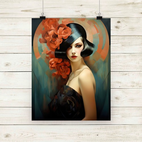 1920s fashion art - art, prints