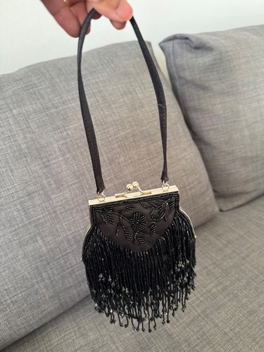 1920s style dune clutch with - 1920s,