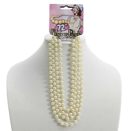 Pearl necklace 1920s - pearl,