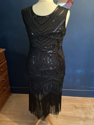 Twenties style beaded dress - twenties,