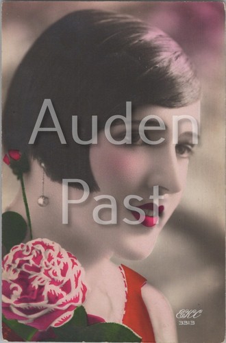 Vintage flapper woman - vintage,