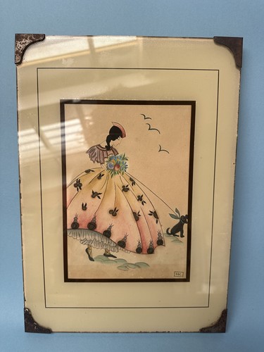 Original 1920s 30s art - original,