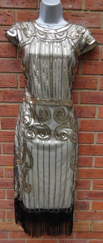 Bnwt 1920 gatsby style - style, cream