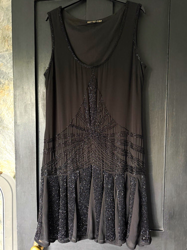 Biba black beaded - black,