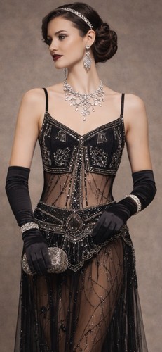 1920s art deco black - 1920s,