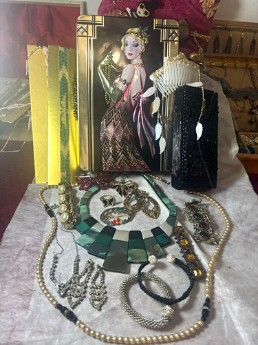 1920s flapper style costume - flapper,