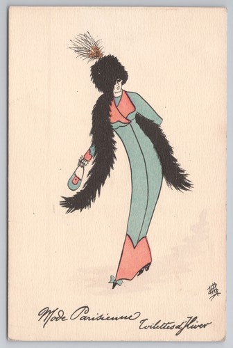 C1920s art deco fashion - c1920s,