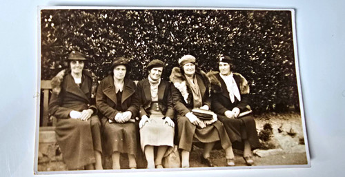 Vintage black white group - vintage,